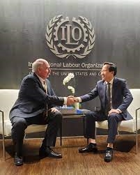 Bộ trưởng Đào Ngọc Dung làm việc với Giám đốc ILO tại Mỹ