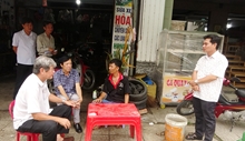 Đoàn công tác tỉnh An Giang giám sát nguồn vốn hỗ trợ việc làm tại huyện Tri Tôn